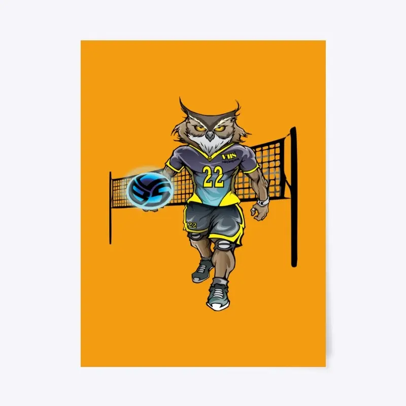 Volleybragswag Posters Ollie the Owl