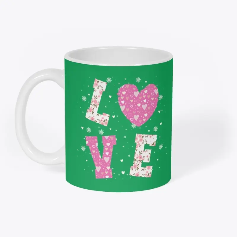 LOVE Canvas and Mug